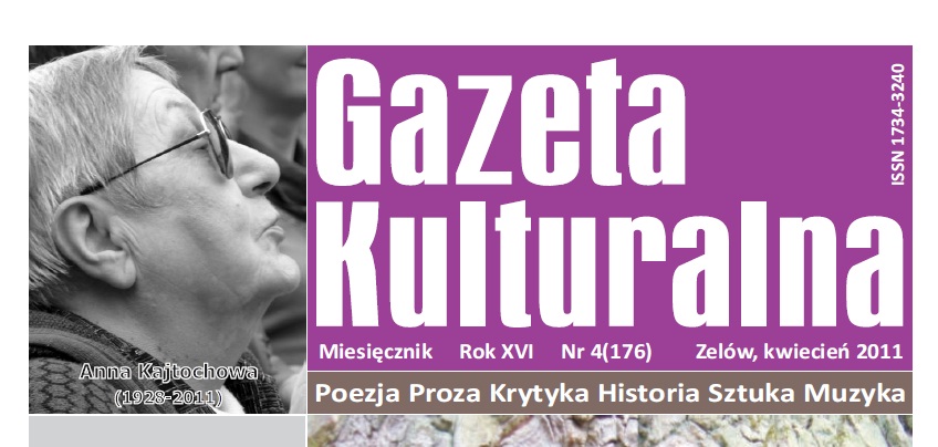 Gazeta Kulturalna, kwiecie 2011